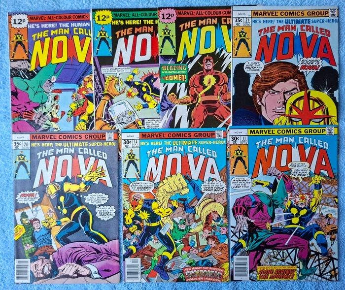 Bronze-age comics in high-grade. The Inhumans 2, 3, 4, 5., Boeken, Strips | Comics