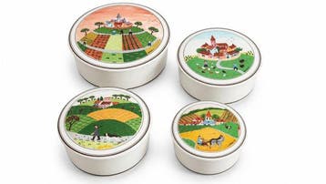 Villeroy & Boch - 4 Boîtes « Design Naïf » - Tafelservies, Antiquités & Art