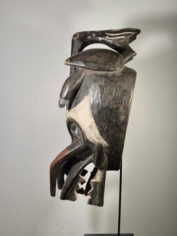 Prachtig olifantenmasker ogbodo - Igbo - Nigeria (Zonder