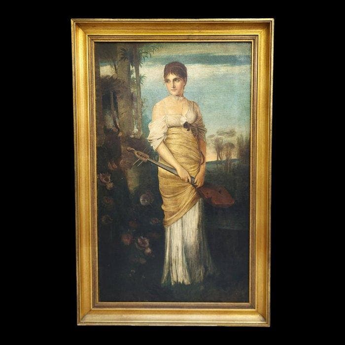 Friedrich August Von Kaubach (1850-1920), Kring van - La, Antiek en Kunst, Kunst | Schilderijen | Klassiek