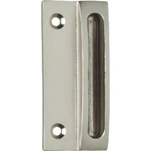 Intersteel Sluitplaat + kom Ferraro 70x30 Nikkel mat, Doe-het-zelf en Bouw, Deuren en Vliegenramen, Ophalen of Verzenden