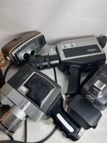Panasonic, Agfa, Bell & Howell Lot of 4 x Cinema Movie Video