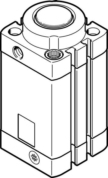 Festo Vérin Bloqueur 40mm Alésage 25mm Course Double Effet -, Verzenden, Nieuw
