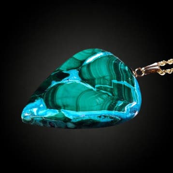 Geen reserve – 49.90 ct Chrysocolla Malachite met een, Collections