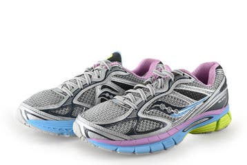 Saucony Sportschoenen in maat 40 Grijs, Kleding | Dames, Verzenden, Sportschoenen, Zo goed als nieuw, Grijs