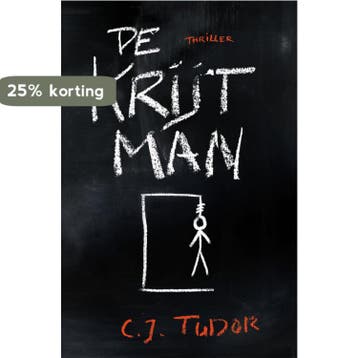 De krijtman 9789400509054 C.J. Tudor, Verzenden, Zo goed als nieuw, C.J. Tudor