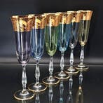 Atemisia - Flûte à champagne (6) - Moldavie - Cristal