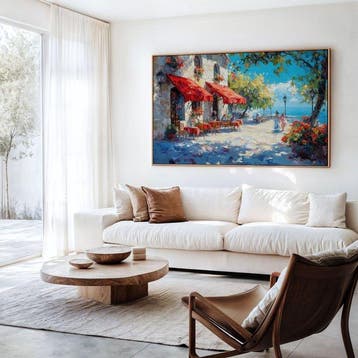 Iconica - Riviera Morning - Unique 1/1 XXL (100x150 cm)