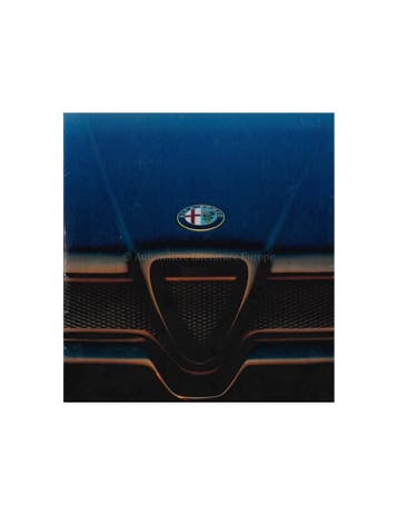 1993 ALFA ROMEO RZ ZAGATO BROCHURE ITALIAANS, Nieuw