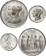 Zinnmedaille 1840 Großbritannien Victoria 1837-1901, Verzenden, België