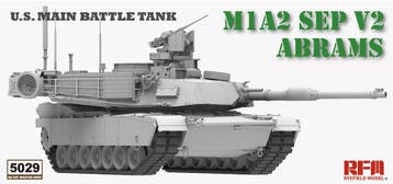 Rye Field Model 5029 M1A2 SEP V2 ABRAMS Bouwpakket Schaal, Verzenden, Nieuw, Overige typen, Overige merken