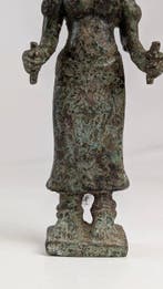 Een bronzen beeld van Uma, Thailand, Lopburi-stijl - Statue