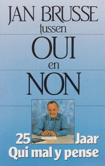 TUSSEN OUI EN NON. 25 JAAR QUI MAL 9789060848821 Brusse, Livres, Verzenden, Brusse