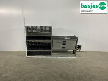 Aluca bedrijfswageninrichting 2200x420x1200mm (2797), Verzenden