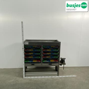 Aluca bedrijfswageninrichting 1010x420x1050mm (3035), Verzenden