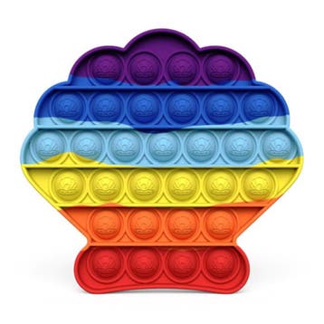 Pop It - Fidget Anti Stress Speelgoed Bubble Toy Siliconen, Verzenden, Nieuw