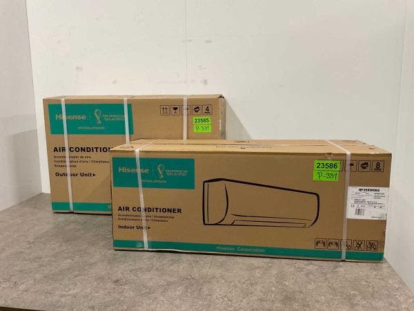 Veiling - 4x Airco splitunit 3,5kW met Clean Air technologie, Electroménager, Climatiseurs