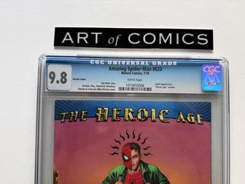 The Amazing Spider-Man #633 - Lizard Appearance - CGC 9.8 -, Nieuw