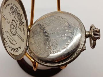 Rosskopf - Raro Orologio da Taschino A.Rosskopf  LA Chaux