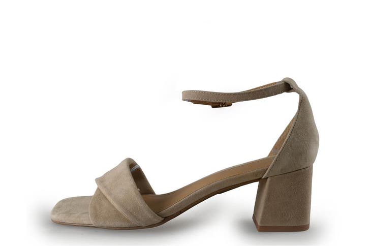 Manfield Sandalen in maat 40 Beige, Kleding | Dames, Schoenen, Beige, Gedragen, Sandalen of Muiltjes, Verzenden