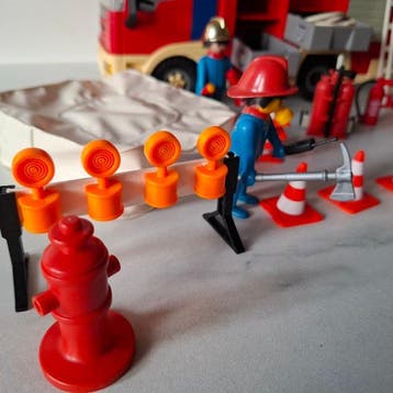 Playmobil - Speelgoed Playmobil 4821 Brandweer auto -