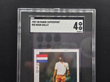 1987/88 Panini Supersport Ruud Gullit - SGC 4 - 1 Graded, Verzamelen, Nieuw