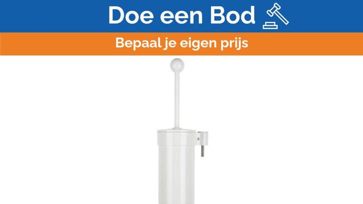 Bieden: Osculati White Plastic Toilet Brush Holder - 50.207, Watersport en Boten, Bootonderdelen, Ophalen of Verzenden