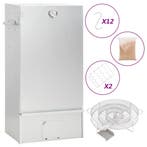 vidaXL BBQ-rookoven met koude rookgenerator gegalvaniseerd, Verzenden, Nieuw