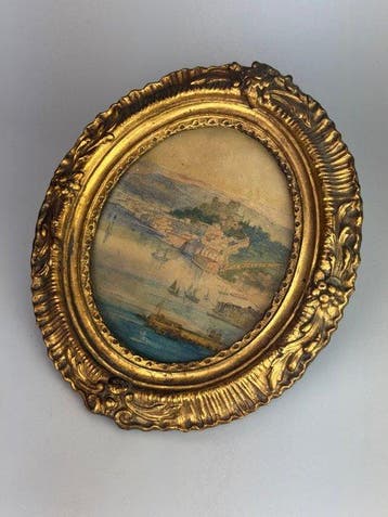 Alberto Rieger (1834-1905), Attributed to - Paesaggio