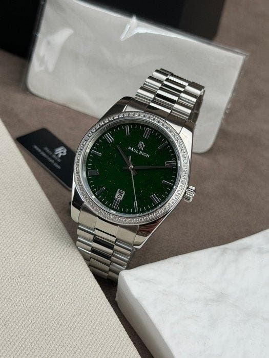 Paul Rich - Legacy Green Date - Zonder minimumprijs -, Bijoux, Sacs & Beauté, Montres | Hommes