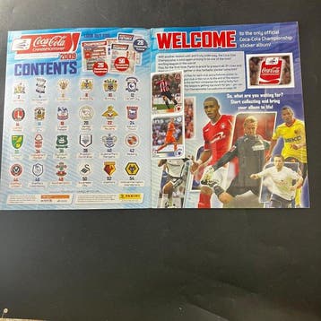 2009 Panini Original edition, Coca-Cola Championship 2009