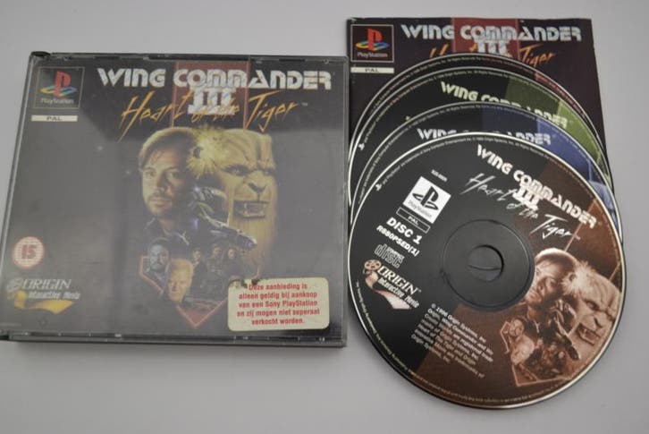 Wing Commander III - Heart Of The Tiger (PS1 PAL), Games en Spelcomputers, Games | Sony PlayStation 1