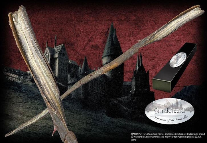 Harry Potter Toverstaf Grindelwald, Verzamelen, Harry Potter, Nieuw, Ophalen of Verzenden