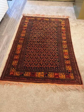 Vloerkleed - 190 cm - 123 cm