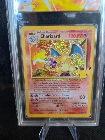 Pokémon - 1 Graded card - Dracaufeu 4/102 Carte promo, Foil
