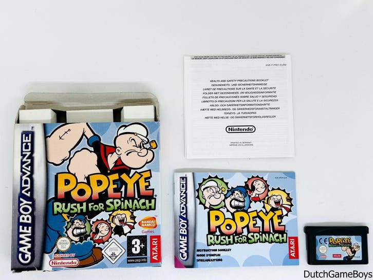 Gameboy Advance / GBA - Popeye - Rush For Spinach - EUR, Consoles de jeu & Jeux vidéo, Jeux | Nintendo Game Boy, Envoi