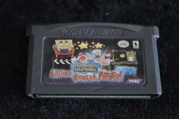 Gameboy Advance Spongebob squarepants light,camera,pants, Verzenden