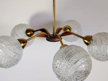Mid-Century space age Sputnik Chandelier - Plafonnier -