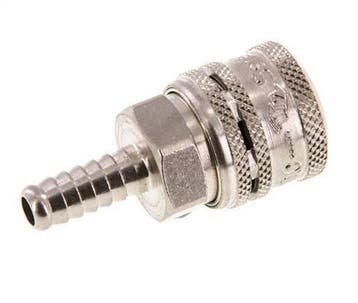 Acier DN 7.2 (Euro) Coupleur aérien de sécurité Douille 8 mm, Bricolage & Construction, Verzenden