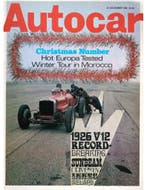 1969 AUTOCAR MAGAZINE 3854 ENGELS, Nieuw