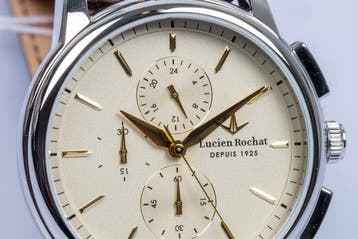 Lucien Rochat - Iconic - Classic - Ivory - Chronograph -, Nieuw
