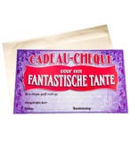 Cadeaubon Tante 34,5cm, Tickets & Billets