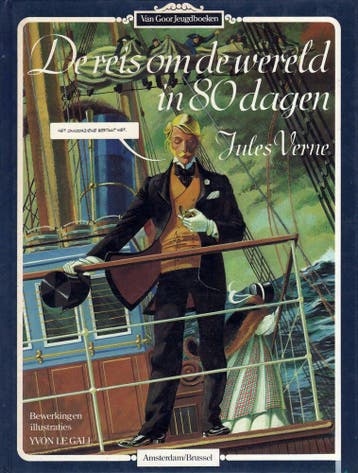 Reis om de wereld in 80 dagen / 80 dagen 9789010037541, Boeken, Verzenden, Gelezen, Jules Verne