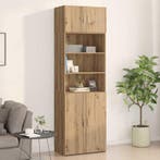 vidaXL Wandkast artisanaal eikenkleurig 70 x 42.5 x 40 cm, Huis en Inrichting, Kasten | Dressoirs, Verzenden, Nieuw