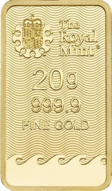 20 gram - Goud - Royal Mint Britannia, Postzegels en Munten, Edelmetalen en Baren