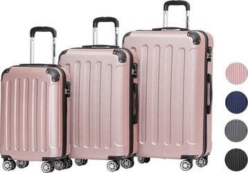 2dekans | TRVLMORE Kofferset - 3 Delig - Complete Set - 38L, Ophalen of Verzenden