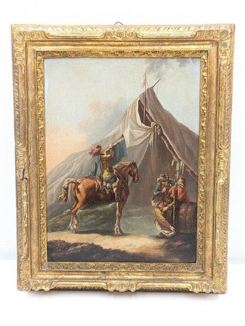 August Querfurt (1696-1761) - Cavaliere, Antiek en Kunst