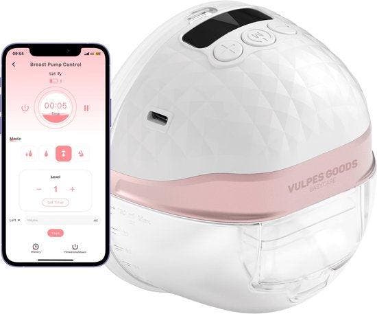 2dekans | Vulpes Goods® Borstkolf - Elektrisch & Draadloos -, Enfants & Bébés, Aliments pour bébé & Accessoires, Enlèvement ou Envoi