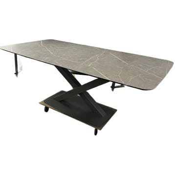 Eettafel Oxxi - Ongebruikt, Verzenden, Zo goed als nieuw, Kunststof, 200 cm of meer