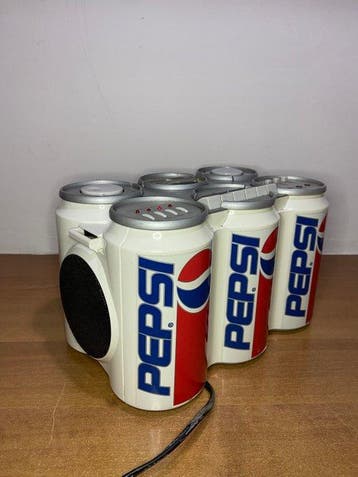 Caisse - Plastique - Cassa Vintage Pepsi - Rare boombox